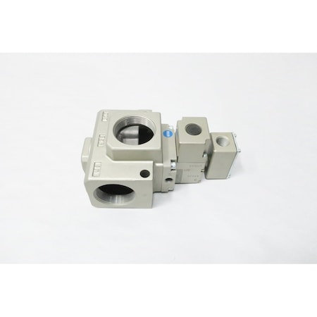 Smc 24V-DC 2IN 0.2MPA NPT PNEUMATIC SOLENOID VALVE VP3185V-205TB1-N